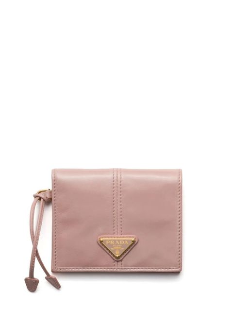 Prada small leather wallet - Pink - zdjęcie produktu nr 1