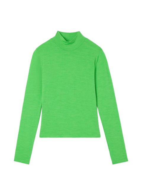 Sunnei high-neck long-sleeve T-shirt - Green - zdjęcie produktu nr 1