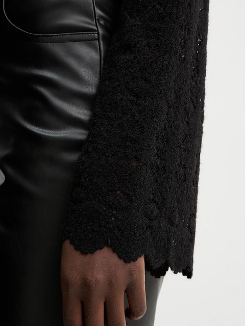 Guess bluzka BRIDGETTE damska kolor czarny gładka W5BP13 K1180