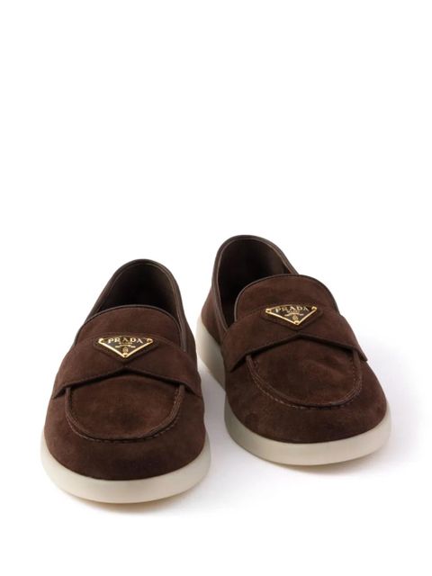 Prada suede loafers - Brown - zdjęcie produktu nr 2