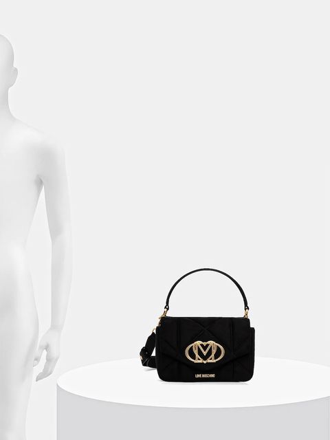 Love Moschino torebka kolor czarny JC4317PP0NKE0000