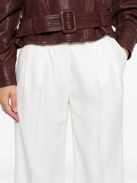 TOM FORD pleat-detail trousers - Neutrals