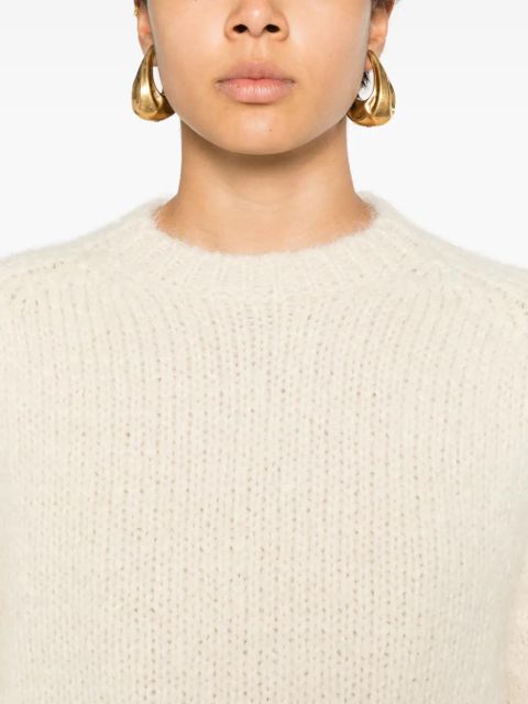 Jil Sander + chunky-knit jumper - Neutrals