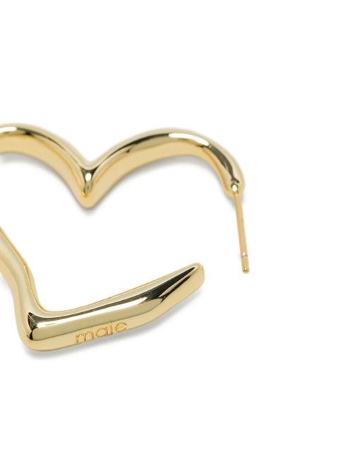 Maje heart-shaped earrings - Gold - zdjęcie produktu nr 2