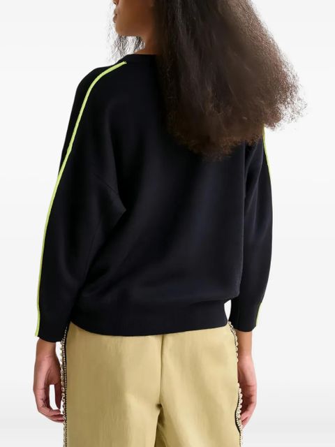 Essentiel Antwerp seam-detail sweater - Blue - zdjęcie produktu nr 2