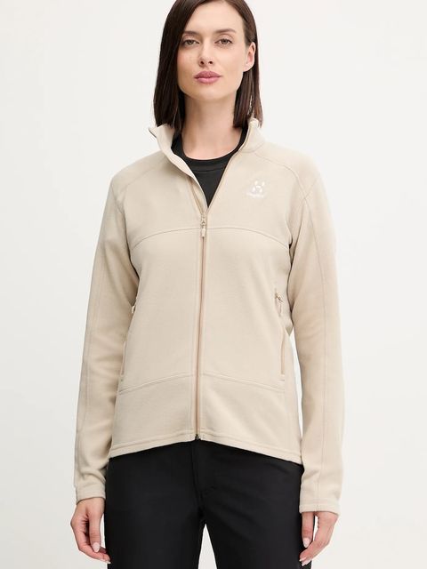 Haglöfs bluza sportowa Buteo kolor beżowy gładka 605074 - zdjęcie produktu nr 1