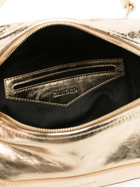 SANDRO zip-fastening tote bag - Gold