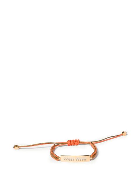 Miu Miu cotton and metal bracelet - Gold - zdjęcie produktu nr 1