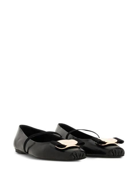 Ferragamo New Vara ballet flats - Black - zdjęcie produktu nr 2