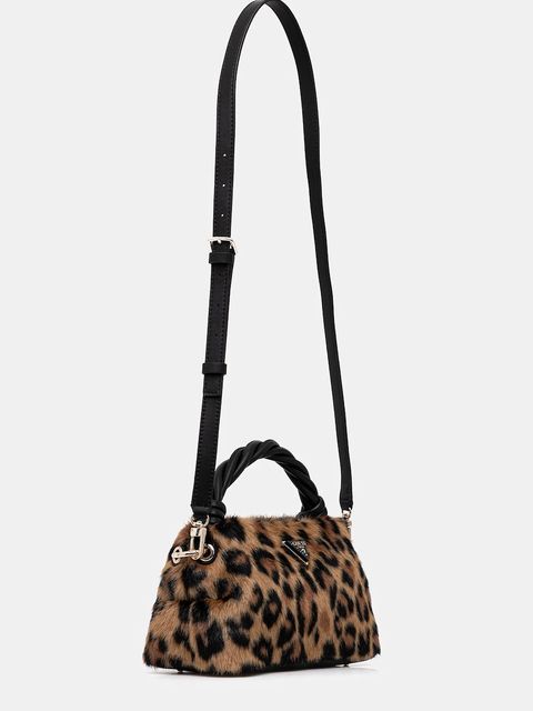 Guess torebka SHAIDA kolor brązowy HWLO81 43110