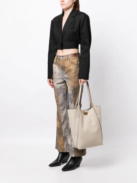 Mulberry Bayswater leather tote bag - White - zdjęcie produktu nr 2