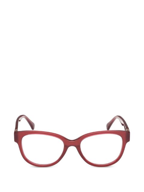 Max Mara Eyewear round-frame glasses - Red - zdjęcie produktu nr 1