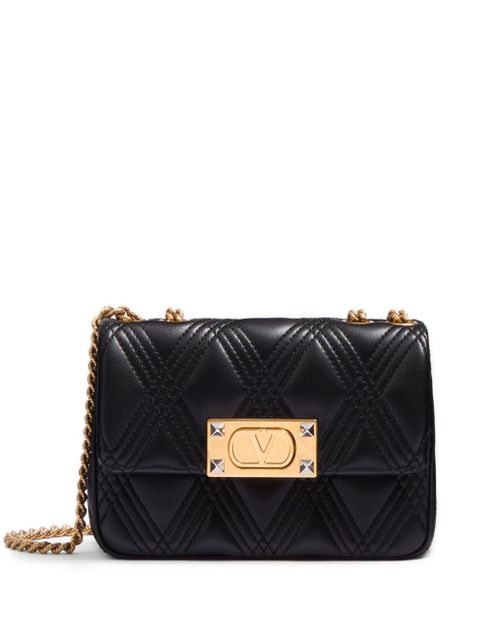 Valentino Garavani small Quiltie 67 shoulder bag - Black