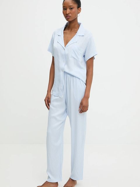 Answear.LAB piżama damska kolor niebieski - zdjęcie produktu nr 1