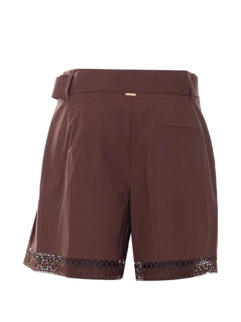 TWINSET belted shorts - Brown - zdjęcie produktu nr 2