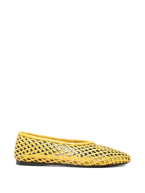 Proenza Schouler perforated ballerina flats - Yellow - zdjęcie produktu nr 1