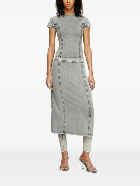 Diesel T-Lynne T-shirt - Grey - zdjęcie produktu nr 2