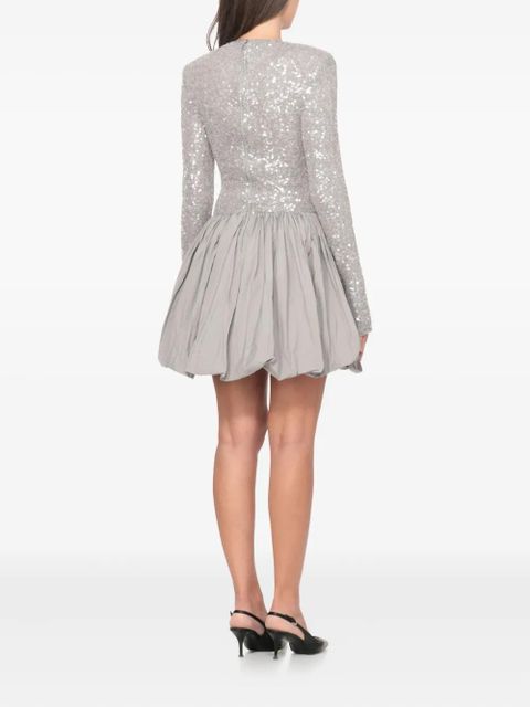 ROTATE BIRGER CHRISTENSEN sequin-embellished mini dress - Grey