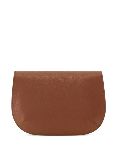 Ferragamo gancio buckle flap mini bag - Brown - zdjęcie produktu nr 2
