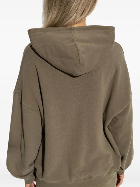 American Vintage kangaroo-pocket hoodie - Neutrals
