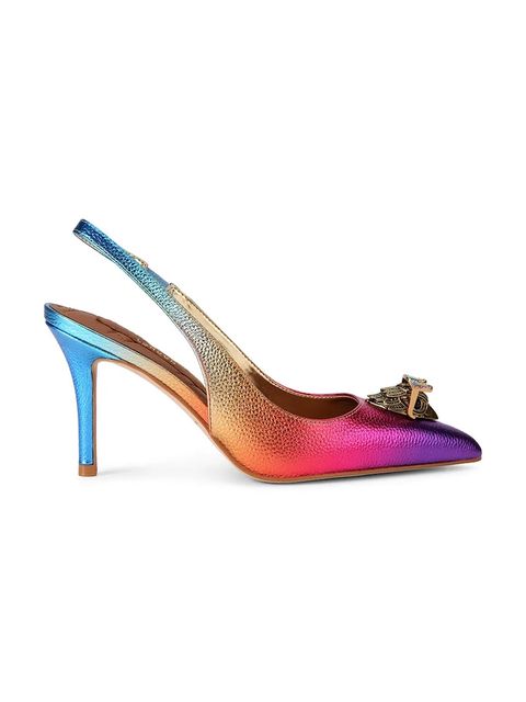 Kurt Geiger London szpilki skórzane Belgravia Sling 85 - zdjęcie produktu nr 2