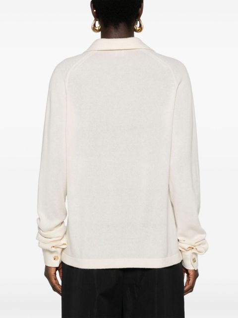 TOTEME layered fine-knit jumper - Neutrals
