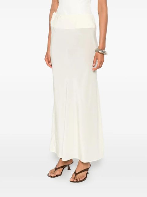 Paris Georgia bias-cut half-slip skirt - Neutrals - zdjęcie produktu nr 2