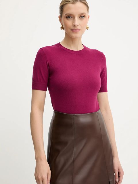 Silvian Heach t-shirt ATLAM damski kolor różowy GPA25040MA - zdjęcie produktu nr 1