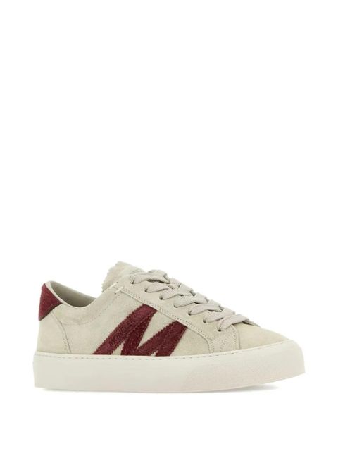Moncler suede low-top trainers - Neutrals - zdjęcie produktu nr 2