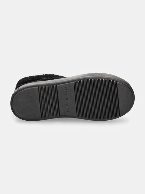 Tommy Hilfiger śniegowce LACE-UP FAUX SHEARLING SNOWBOOT