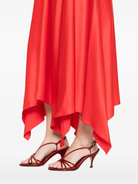 SANDRO cut-out strap dress - Red
