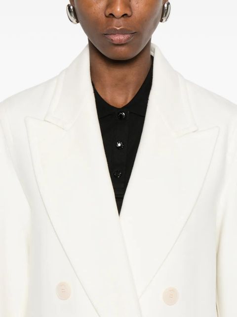 Max Mara Deletta double-breasted pocket coat - Neutrals