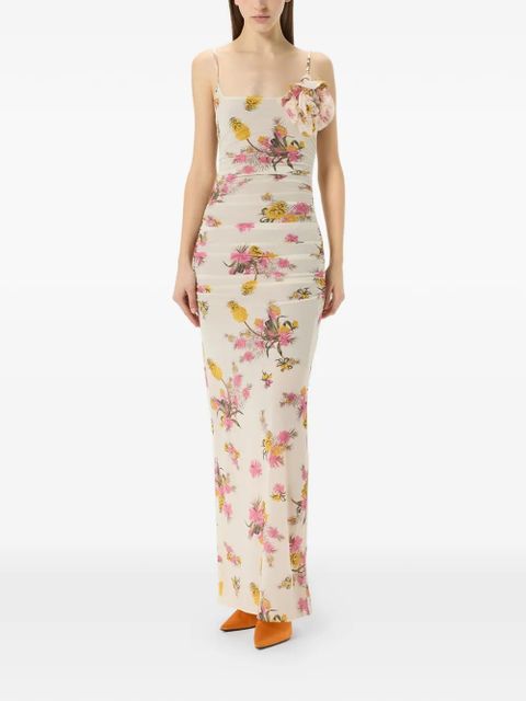 Blumarine floral flower dress - Neutrals - zdjęcie produktu nr 2