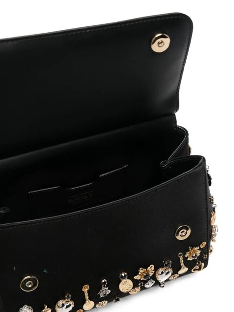 Dolce & Gabbana small Sicily tote bag - Black
