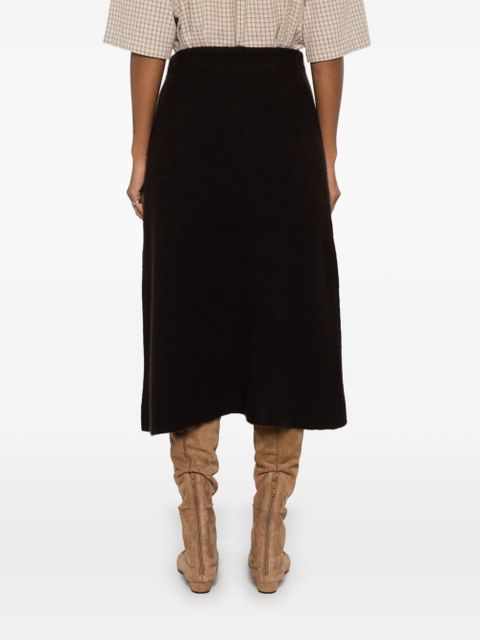 The Row Ivaanka skirt - Brown