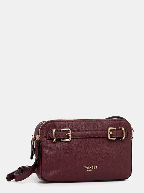 Twinset torebka kolor bordowy 252TB7012