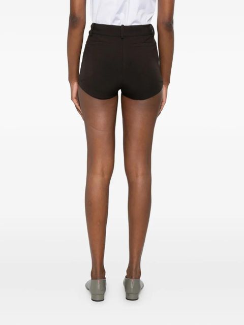 The Frankie Shop tailored mini shorts - Brown