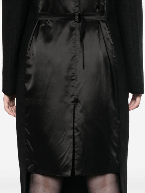 Prada virgin wool coat - Black