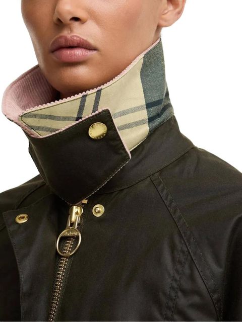 Barbour Beadnell cropped jacket - Green