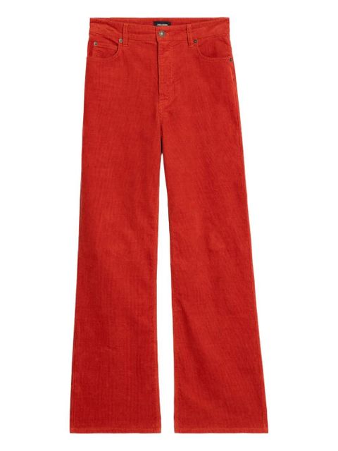 Zadig&Voltaire Evy corduroy trousers - Red - zdjęcie produktu nr 1