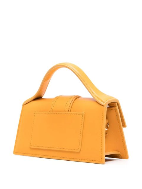 Jacquemus Le Bambino leather tote bag - Yellow
