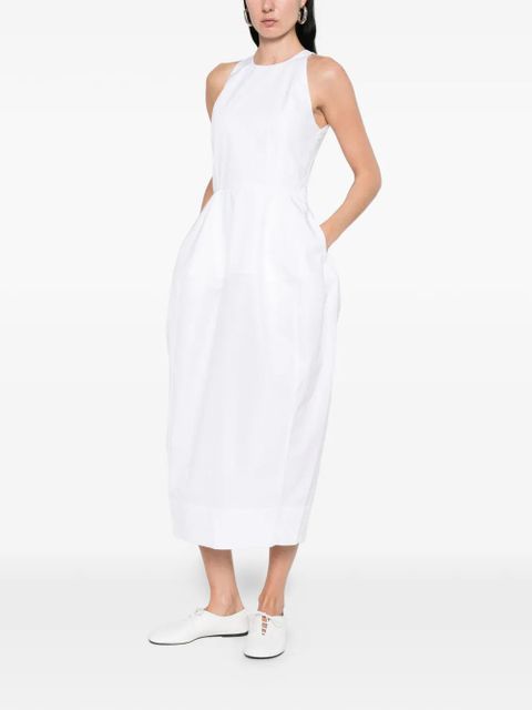 Róhe crew-neck midi dress - White - zdjęcie produktu nr 2