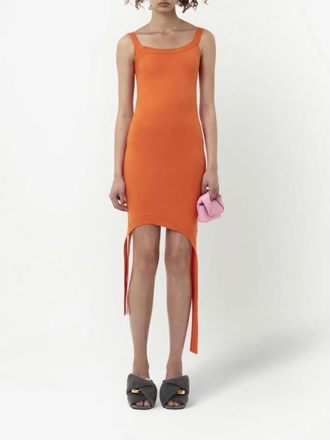JW Anderson deconstructed knitted mini dress - Orange - zdjęcie produktu nr 2