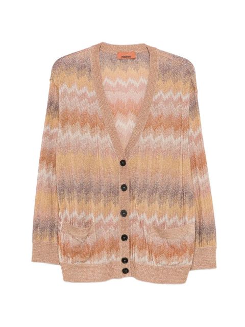 Missoni zigzag button cardigan - Brown - zdjęcie produktu nr 1