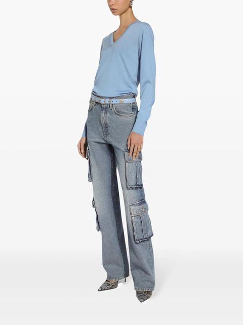 Dolce & Gabbana Cargo-cut jeans - Blue