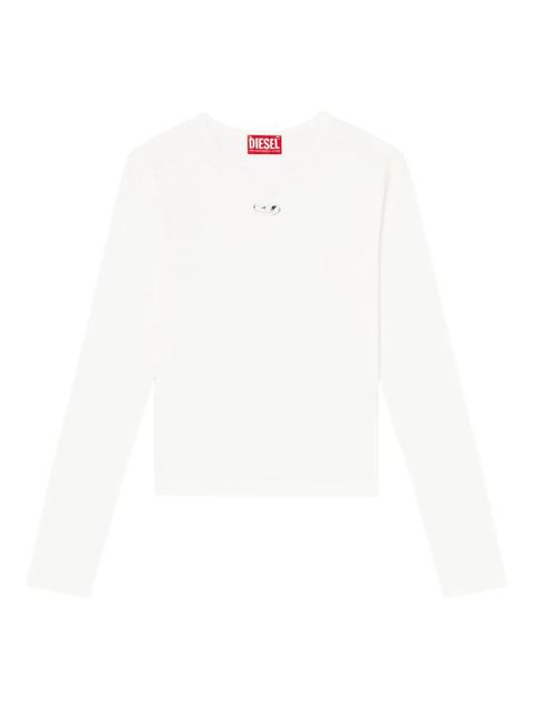 Diesel T-Uncutieslong-Od T-shirt - White - zdjęcie produktu nr 1