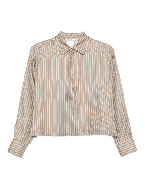 Max Mara Brama silk shirt - Brown - zdjęcie produktu nr 1