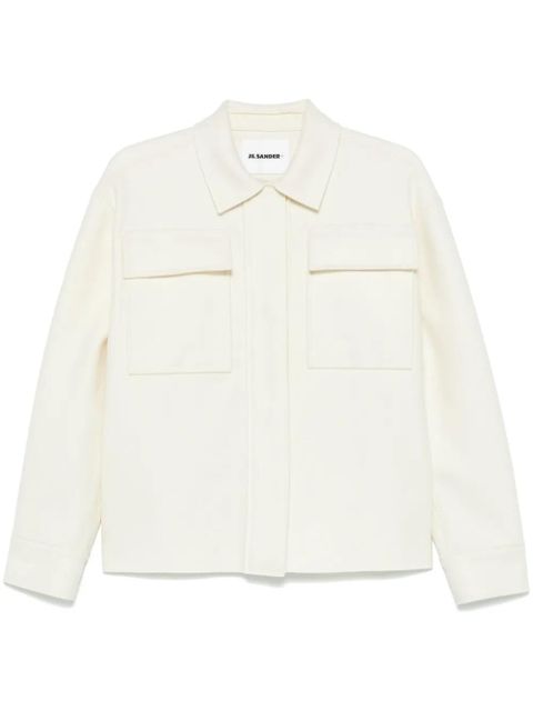 Jil Sander long-sleeve jacket - White - zdjęcie produktu nr 1