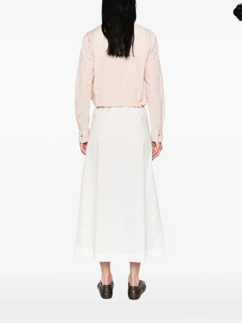 Moncler gingham-pattern buttoned shirt - Pink