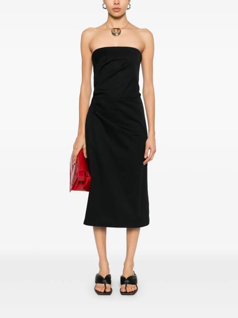 Max Mara Agamia midi dress - Black